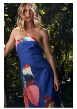 Aston Studio MAEVE DRESS IN NEELAM PAPILLON for rent on The Volte - image 3