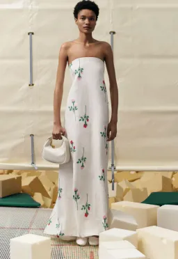 Oroton Rosebud Gown Antique White Size 8 for rent on The Volte - image 2