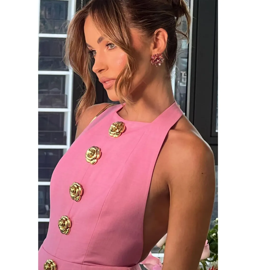 Atoir Tiffany Dress Pink Size AU 8  for rent on The Volte - main image