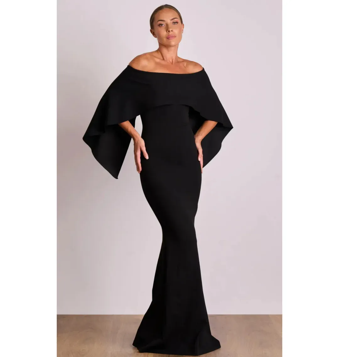 Pasduchas Composure Gown Black Size AU 18 for rent on The Volte - main image