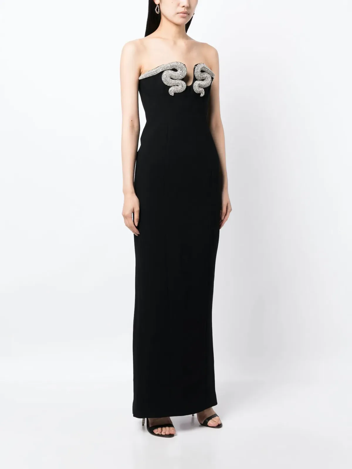 Rachel Gilbert Lukas Gown Black Size 1 / AU 8 for rent on The Volte - main image