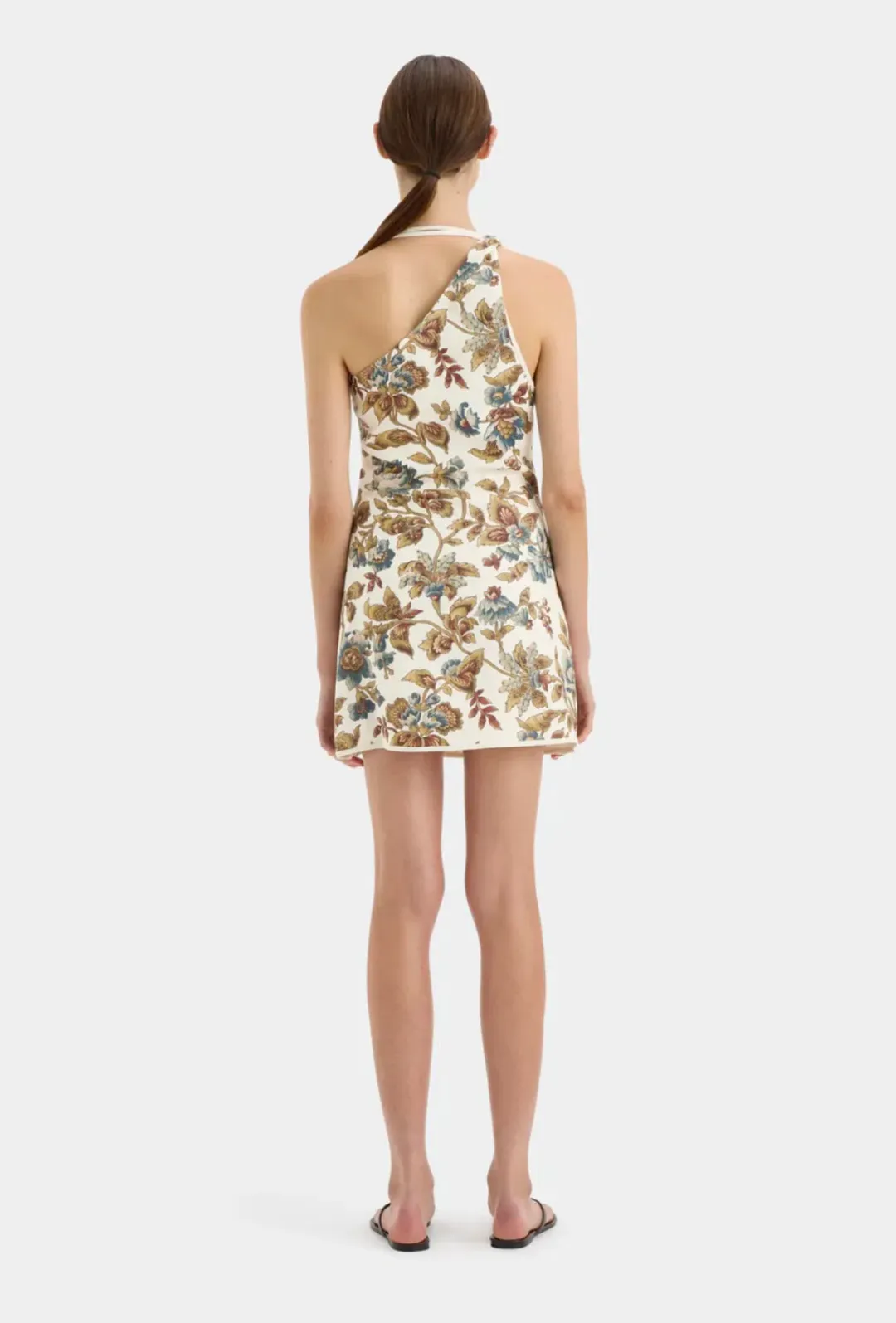 SIR the Label Eleanora Asymmetrical Mini Viola Print Size 0 / AU 6 for rent on The Volte - main image