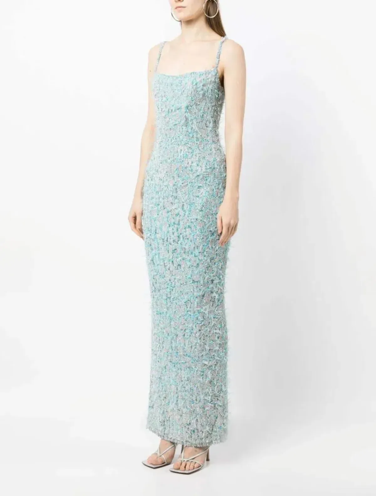 Rachel Gilbert Tilly Gown in Maxi Dress in Blue Size 1/ AU8 for rent on The Volte - main image