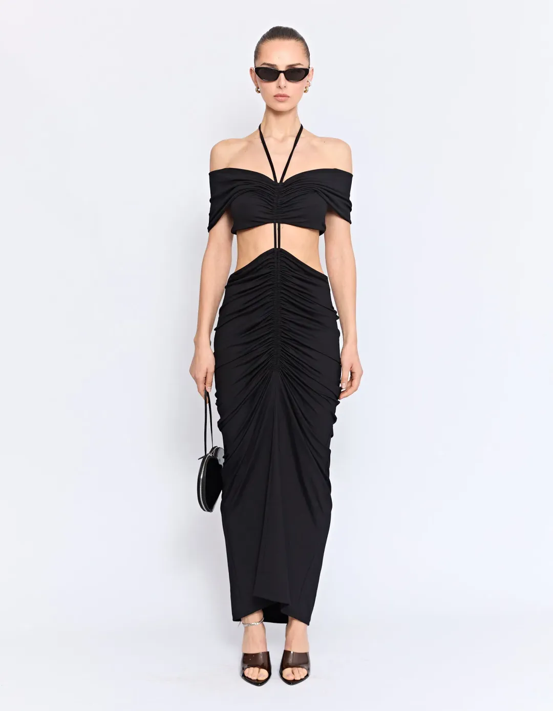 Pfeiffer  Angello Dress Black  Size M /Au 10 for rent on The Volte - main image