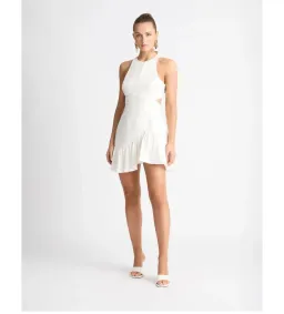 Sheike Isla Mini Dress White Size 10 for rent on The Volte - image 1