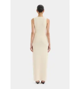 Sir the Label Kinetic Beaded Maxi Dress Ecru Size 1/Au 8  for rent on The Volte - image 3