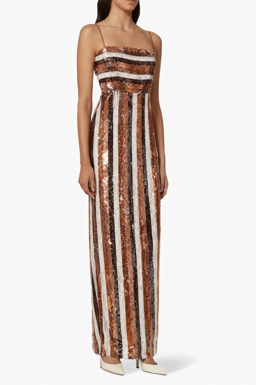 Rachel Gilbert Titan Gown Sequin 3/AU12 for rent on The Volte - main image