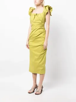 Rachel Gilbert Kalina Dress Green Size 6 / AU 18 for rent on The Volte - image 1