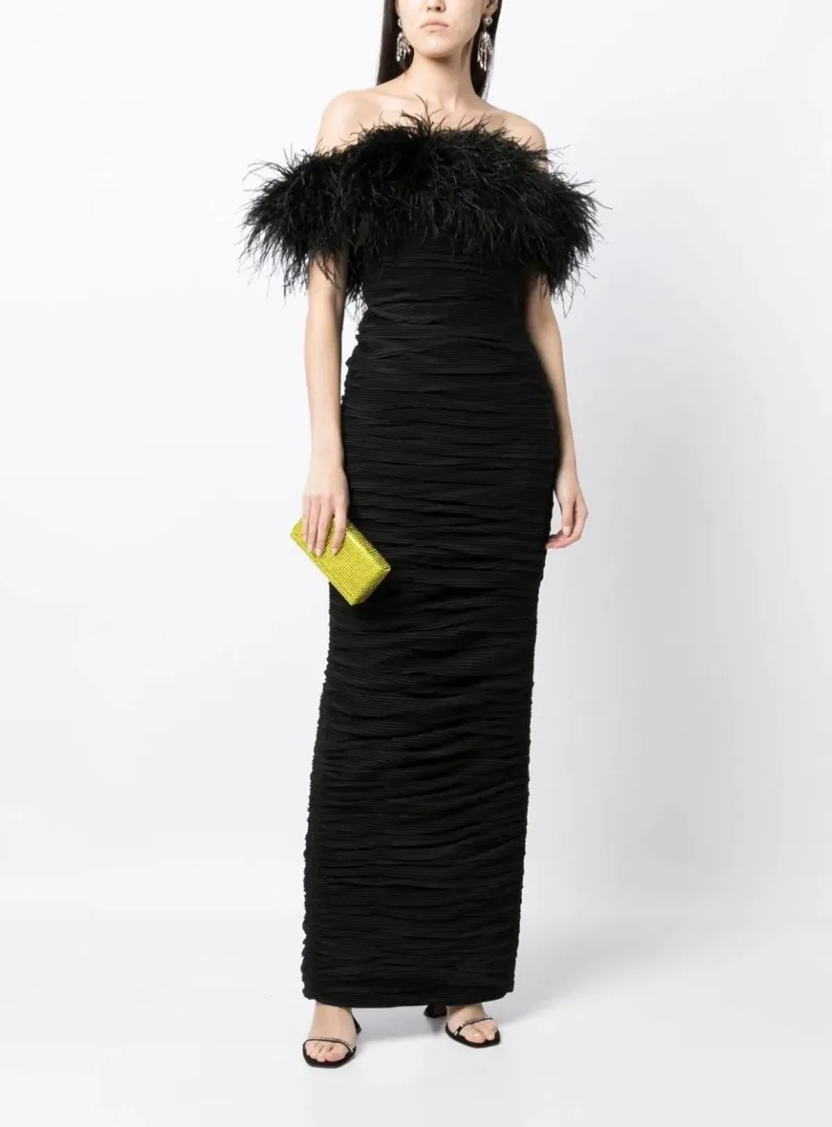 Rachel Gilbert Zion Gown Black Size 1 / AU 8 for rent on The Volte - main image