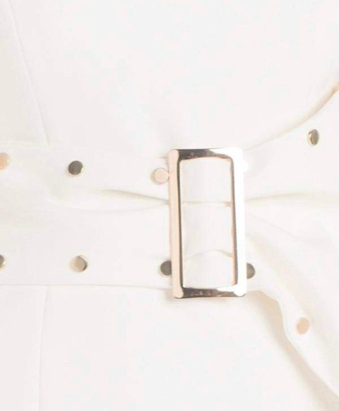 Misha Bonnie Studded Dress White Size 8 for rent on The Volte - main image