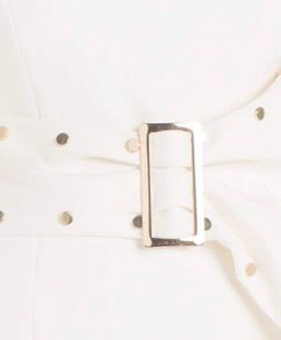 Misha Bonnie Studded Dress White Size 8 for rent on The Volte - image 3