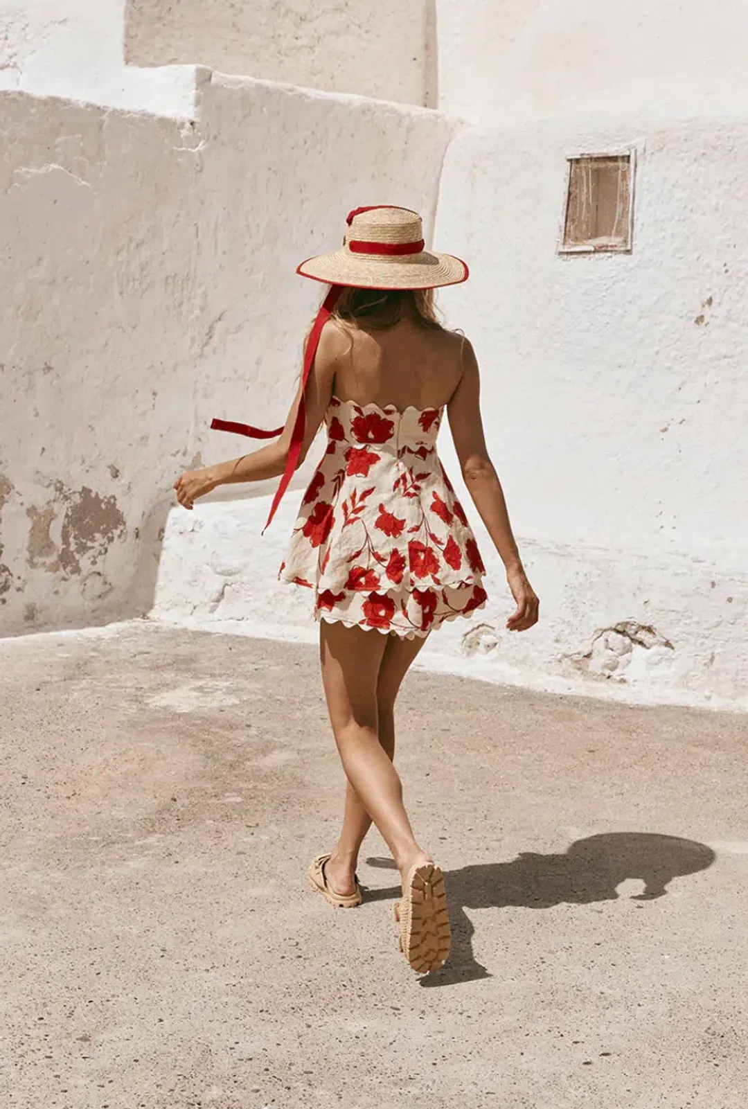 Zaco Marionette Playsuit in Blooming Floral Print Size 8 for rent on The Volte - main image