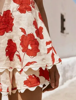 Zaco Marionette Playsuit in Blooming Floral Print Size 8 for rent on The Volte - image 6