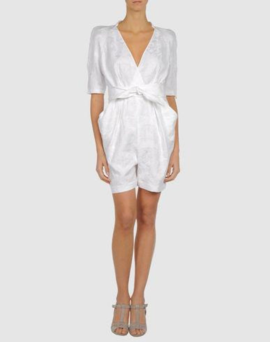 Stella McCartney White Playsuit Size 8 for rent on The Volte - main image