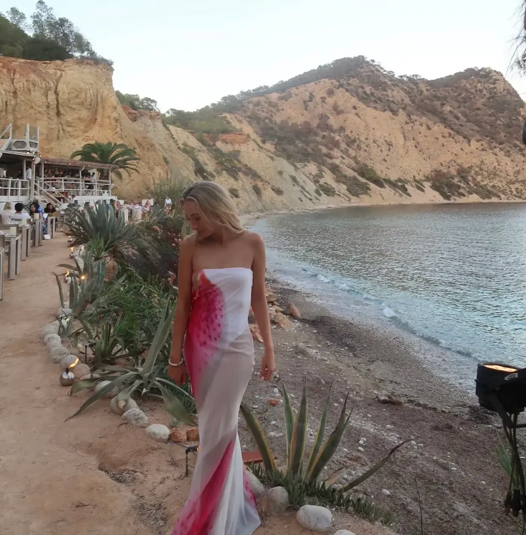 HNTR the label Alessia Dress in Lillie Size 8 for rent on The Volte - main image