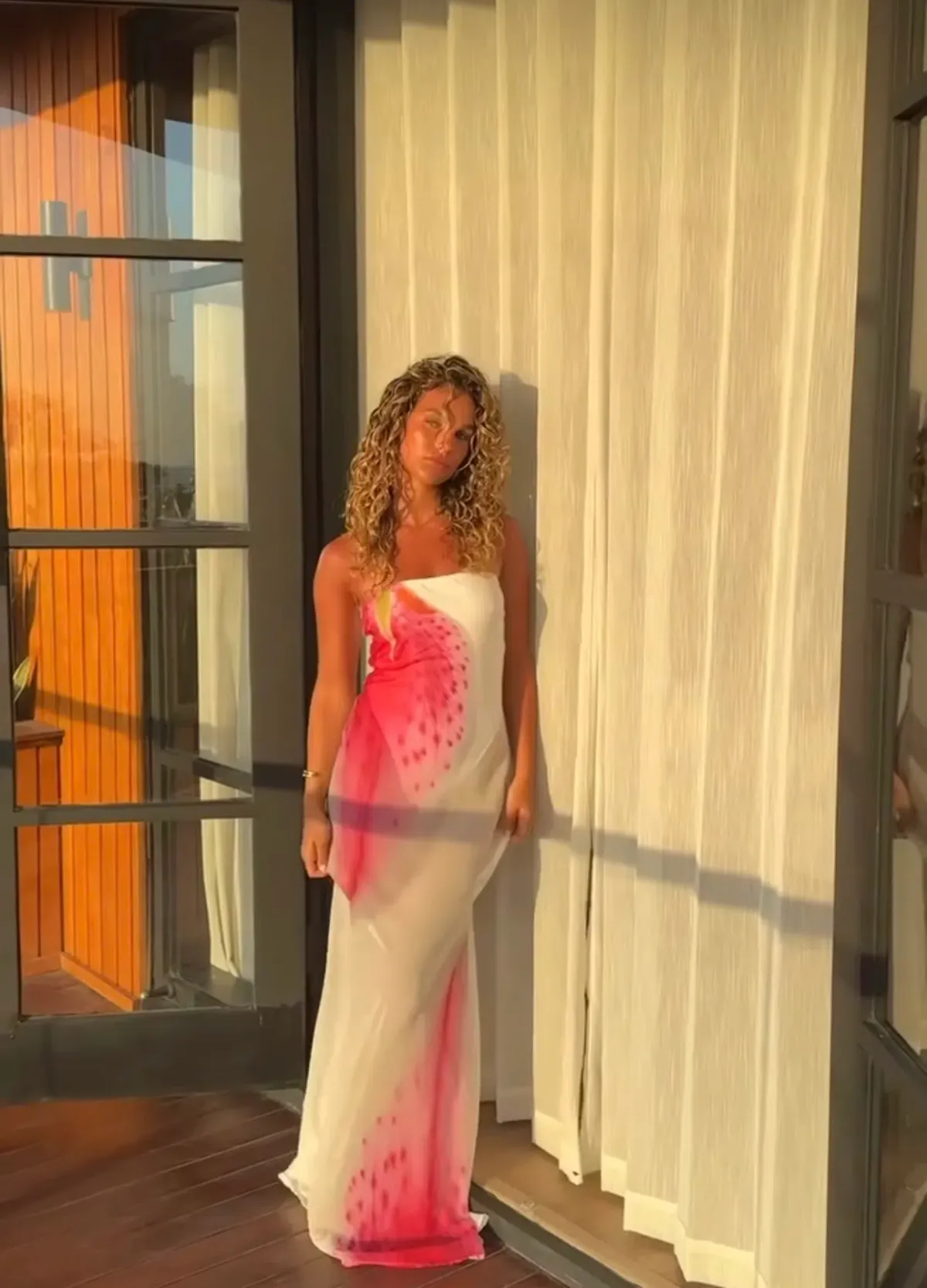 HNTR the label Alessia Dress in Lillie Size 8 for rent on The Volte - main image