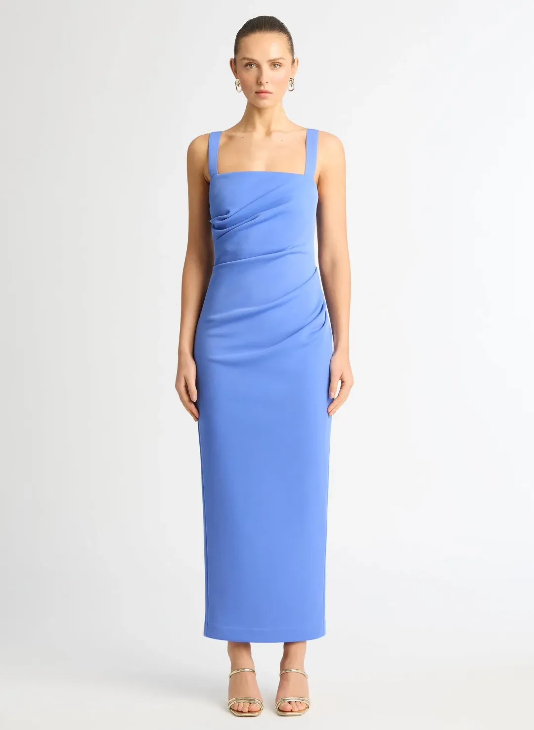 Sheike Modern Love Maxi Dress Cornflower Blue Size 8 for rent on The Volte - main image