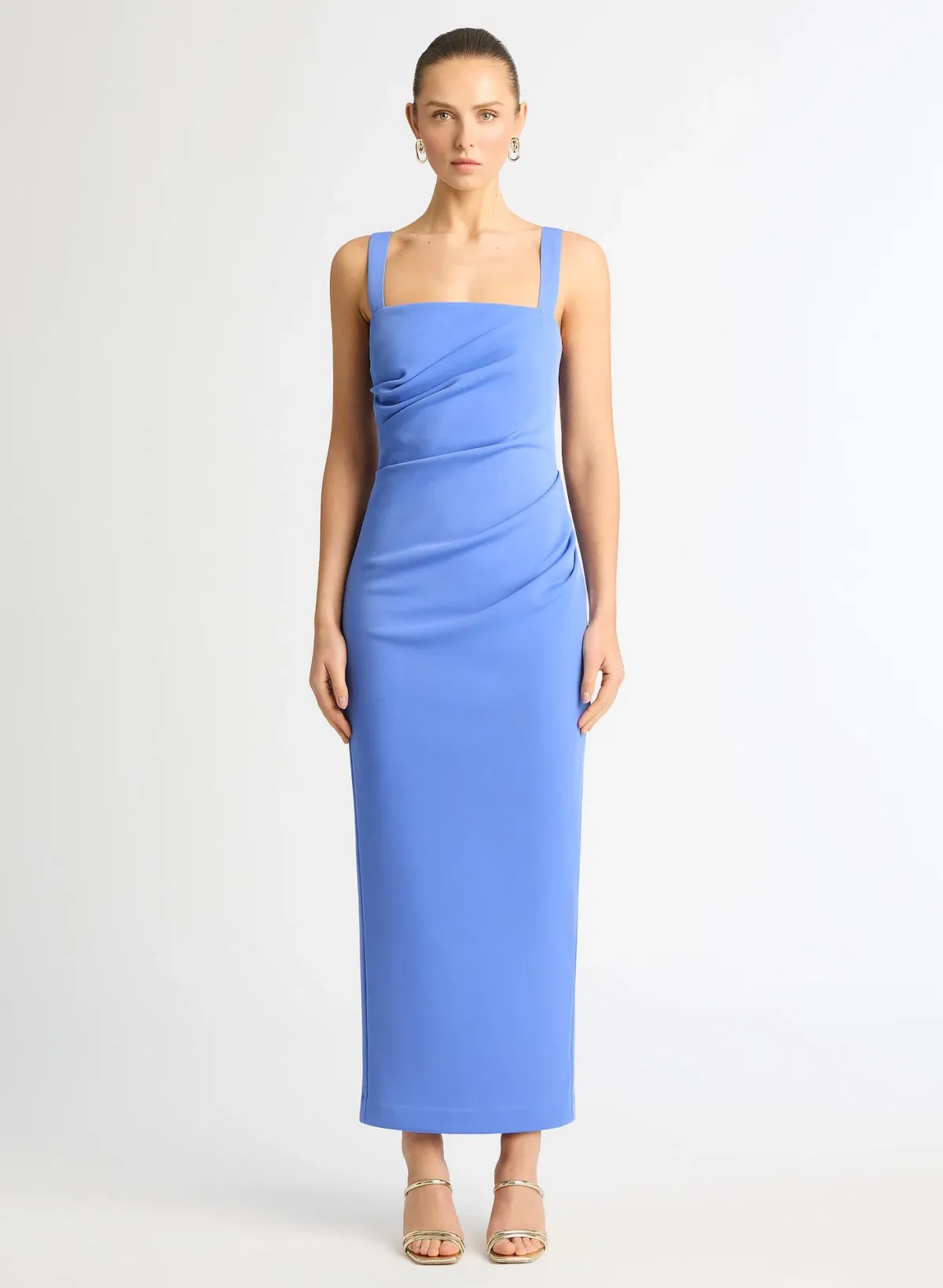 Sheike Modern Love Maxi Dress Cornflower Blue Size 8 for rent on The Volte - main image