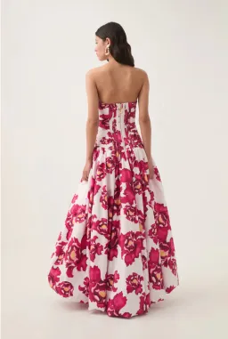 Aje Behold Maxi Dress Boldly Blooming Size 8 for rent on The Volte - image 3