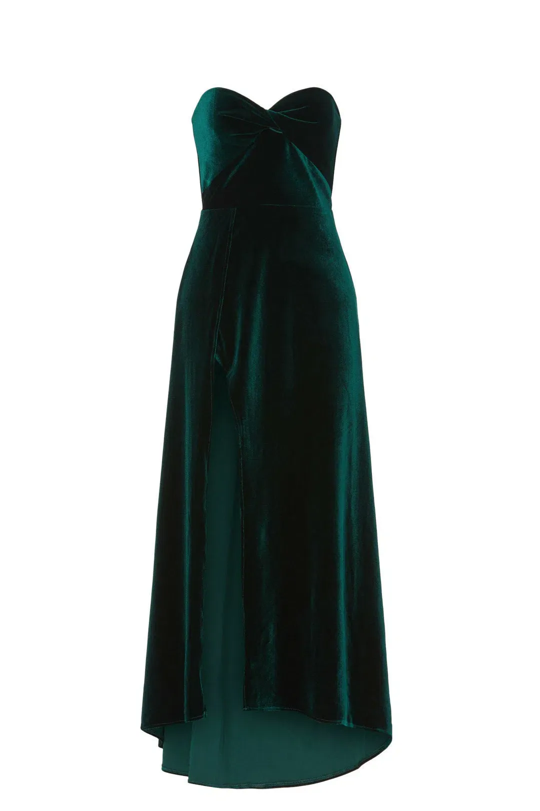Elle Zeitoune Magnolia Gown Emerald Green Size 16 for rent on The Volte - main image