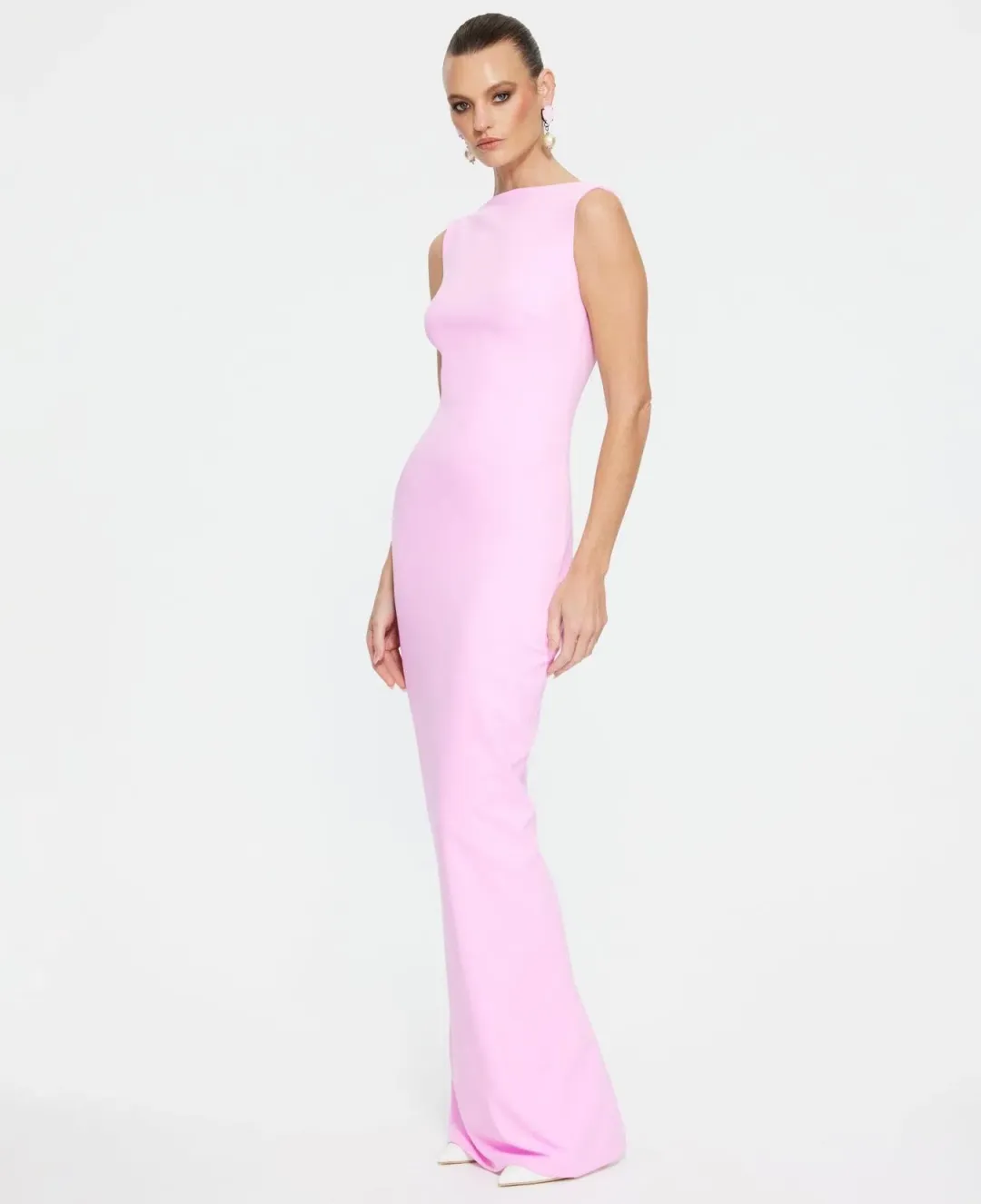 Effie Kats Verona Gown Taffy Pink Size S / AU 8 for rent on The Volte - main image