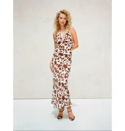 Realisation Par Simone Dress Chocolate Havana Size S / Au 8 for rent on The Volte - image 1