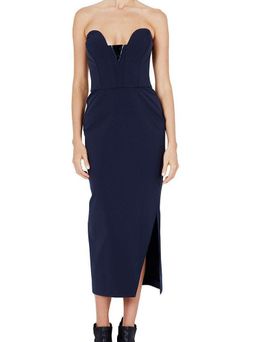 Sass and Bide Quest to reflect navy dress size 6 for rent on The Volte - image 2
