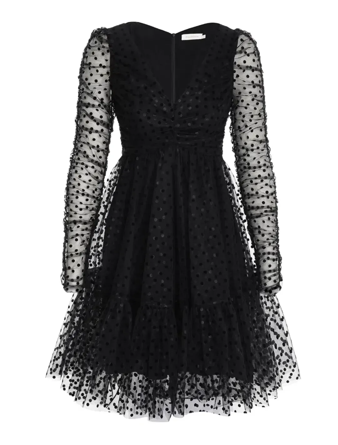 Zimmermann Ballet Tulle Mini Dress Black Size 1 / AU 10  for rent on The Volte - main image
