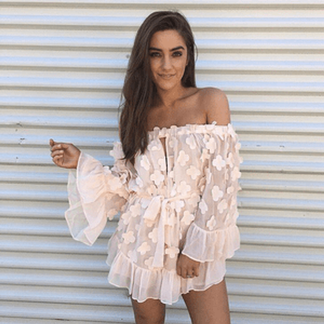 Alice McCall Pastime Paradise Playsuit Pink Size 6 for rent on The Volte - main image