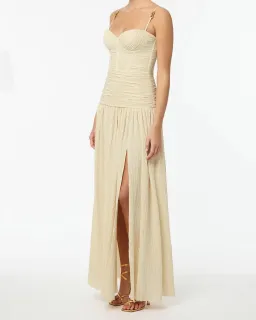 Manning Cartell Double Time Pleat Dress Nougat Size 6 for rent on The Volte - image 3