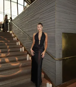 Misha Celine Maxi Dress Black Size 8/S for rent on The Volte - image 1