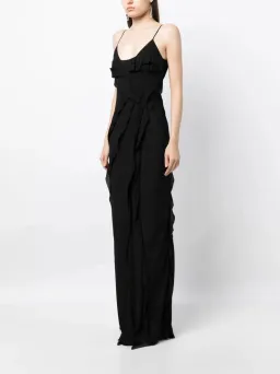 Rachel Gilbert Delfy Maxi Dress in Black Size 3 (AU 12) for rent on The Volte - image 2