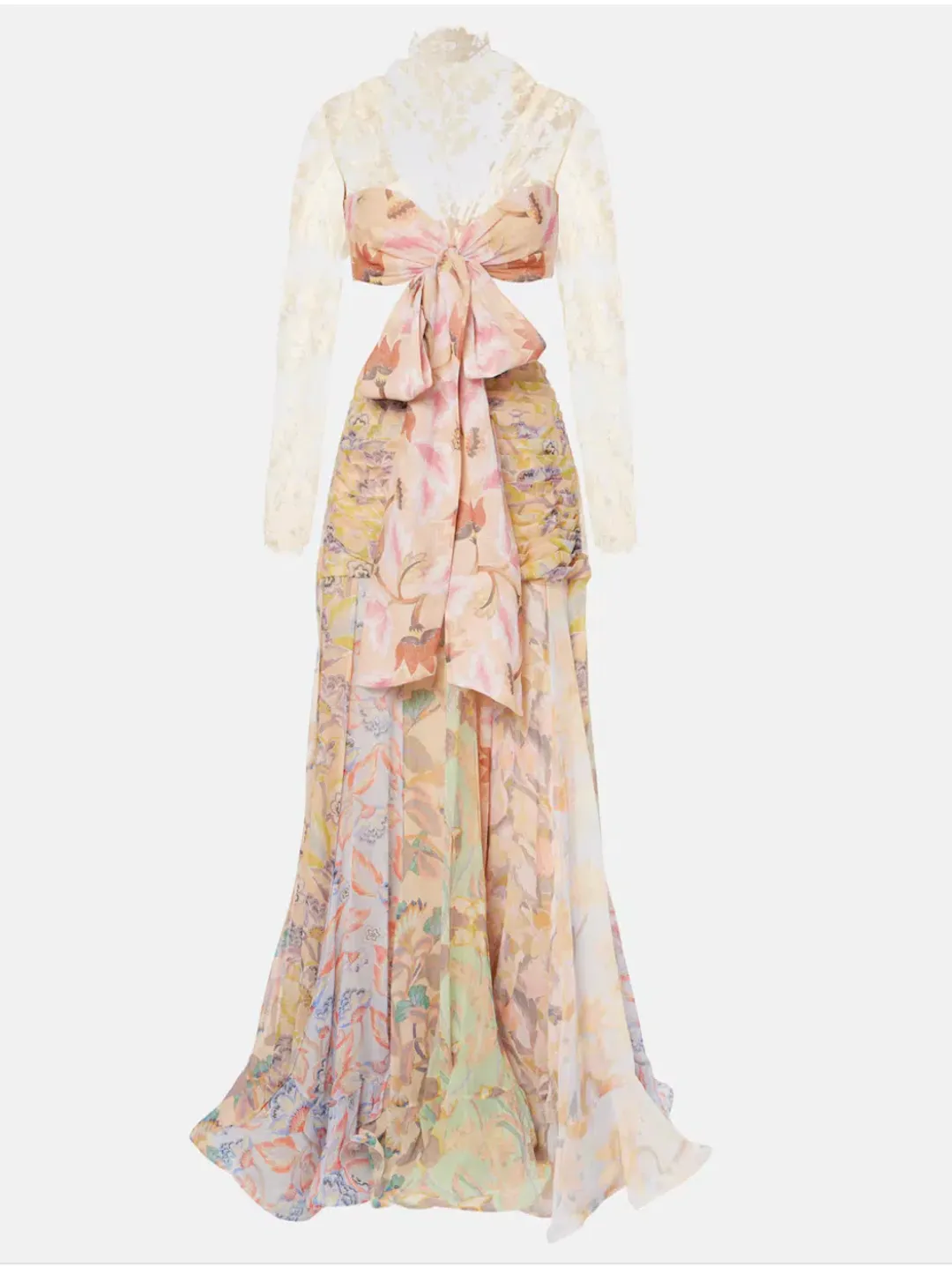 Zimmermann Eden Flounce Maxi Dress Spliced Eden Size 0 / AU 8 for rent on The Volte - main image