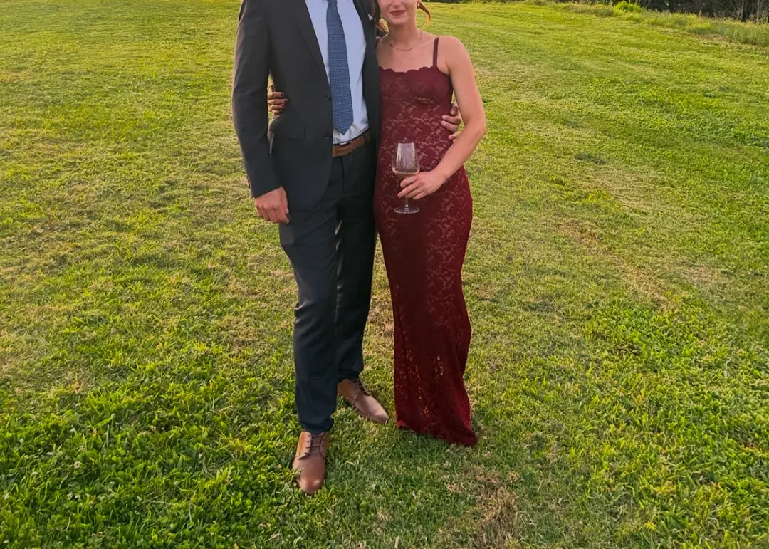 Arcina Ori Margot Dress in Red Size XS / AU 6 for rent on The Volte - main image