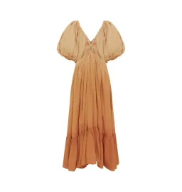 Rooh Collective Birthday Gown Orange Ombré Size AU 12 for rent on The Volte - image 4