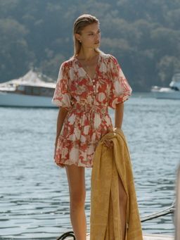 Helena Cotton Mini Dress SIZE SMALL for rent on The Volte - image 3