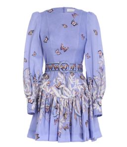 Zimmermann Botanica Belted Mini Dress in Pandanus Size 1 / AU 10 for rent on The Volte - image 5