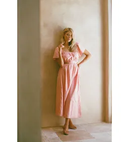Sabo Skirt Ezzy Midi Dress Pink Size XL / AU 14 for rent on The Volte - image 5