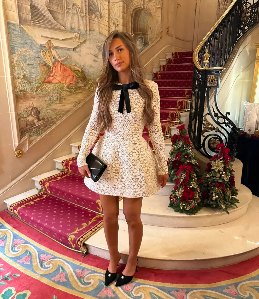 Bronx and Banco Courtney Mini Dress Cream Size XS / AU 6 for rent on The Volte - main image