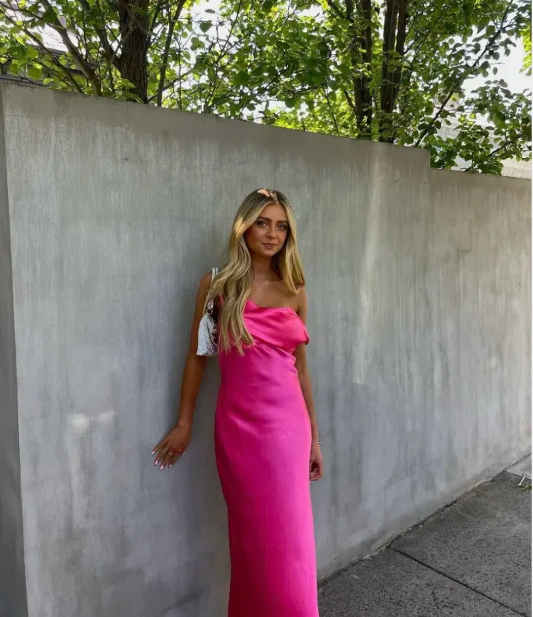 Natalie Rolt Monika Gown in Pink Size 1 / AU 8 for rent on The Volte - main image