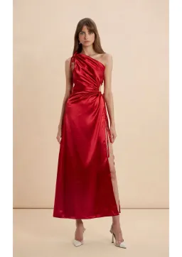 Sonya Moda Nour Maxi Dress Scarlet Red Size 8 for rent on The Volte - image 1