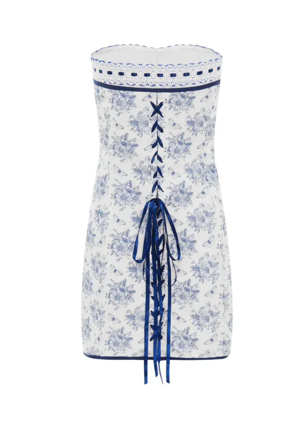 With Jean Sabrin Mini Dress in Toile Papillon Size S / AU 8 for rent on The Volte - main image