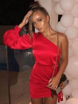 Kookai Vangeline Dress Red Size 8 for rent on The Volte - image 5