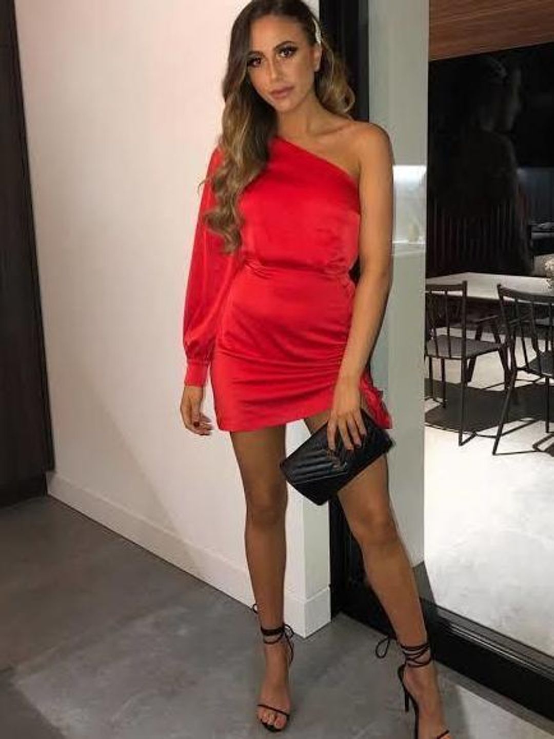 Kookai Vangeline Dress Red Size 8 for rent on The Volte - main image