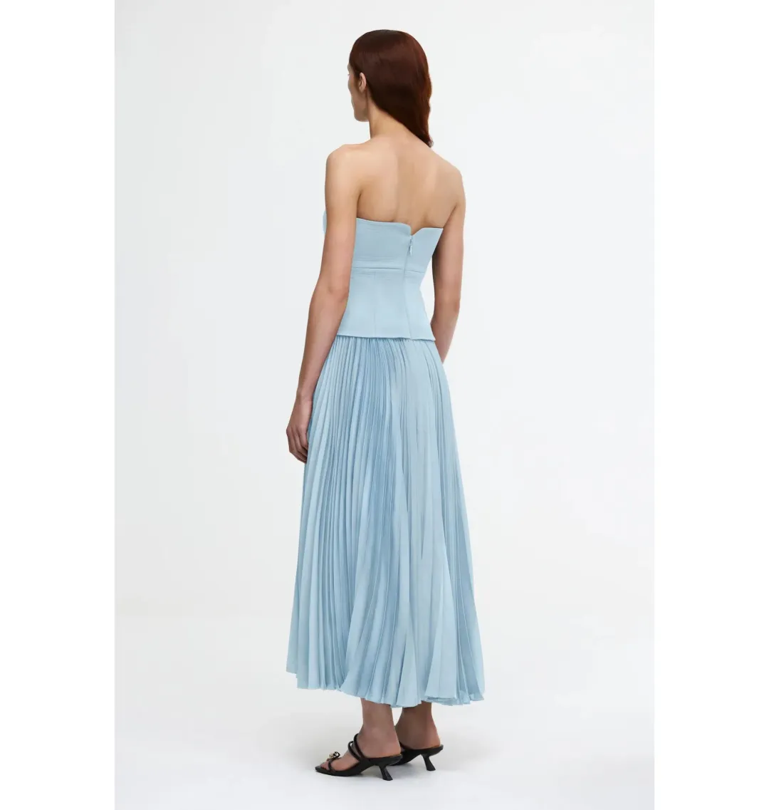 Acler Avonlea Dress in Celeste Blue Size AU 8 for rent on The Volte - main image