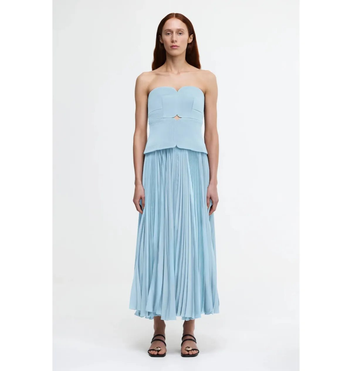 Acler Avonlea Dress in Celeste Blue Size AU 10 for rent on The Volte - main image