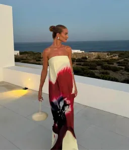 Rat & Boa Antheia Dress Floral  Size 10 for rent on The Volte - image 4