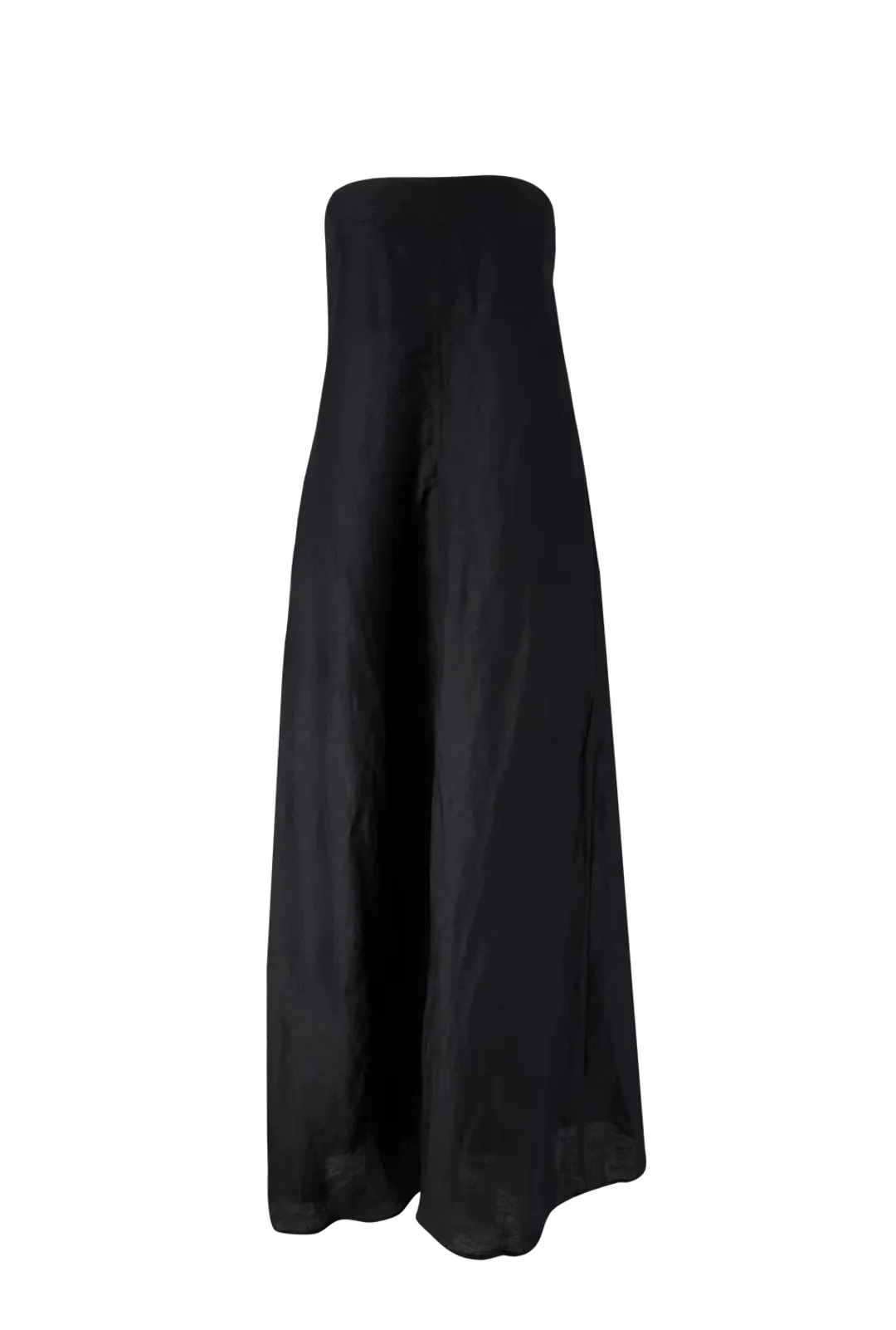 Camilla And Marc Linen Evening Dress Honora Black Size 8 for rent on The Volte - main image