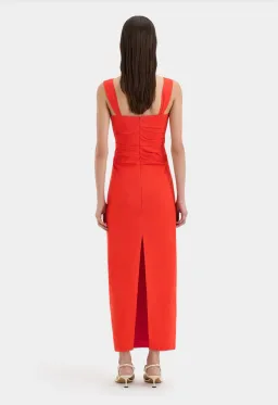 Sir the Label Dahlia Balconette Gown Tangerine  Size 2/Au 10 for rent on The Volte - image 2