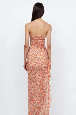 Bec & Bridge Firefly Strapless Maxi Dress Fiesta Floral Size 12  for rent on The Volte - image 5